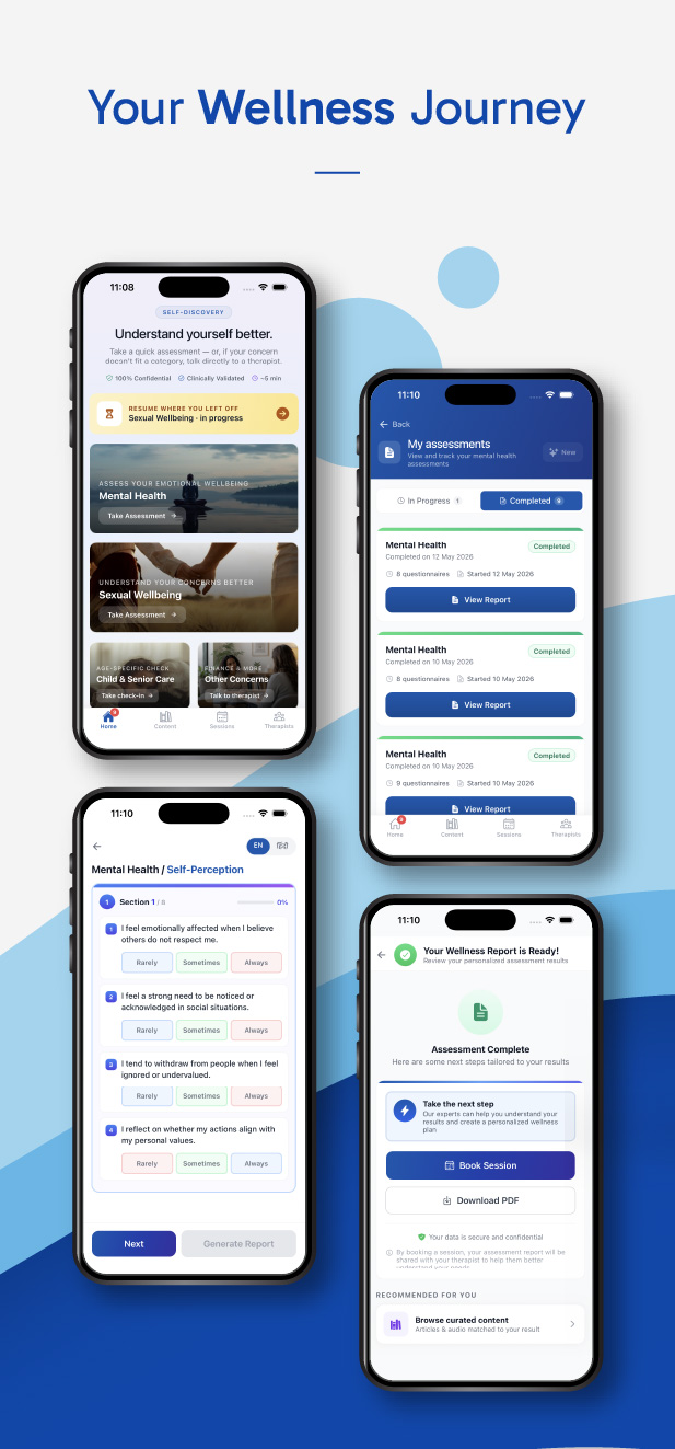 Samvaad Care mobile app